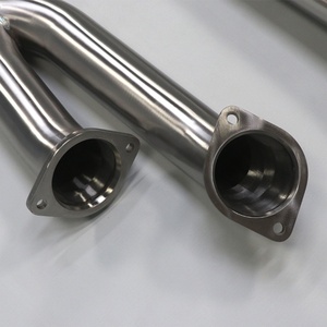 ท่อไอเสียกลางเดี่ยวขนาด 4.5 นิ้ว ทำจากสแตนเลส SS304 สำหรับ BMW G8X M3 M4 G80 S58 พร้อมแผ่นยึดด้านหลัง - Product Image 4