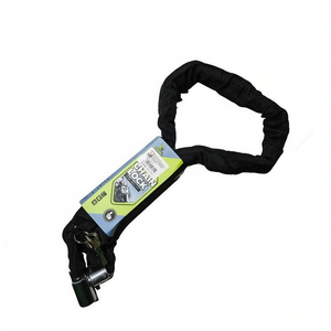 Chain Lock 8x120mm With Cover For Motorcycle Security Protection - Product Image 2