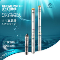 Pompe submersible multi-étages en acier inoxydable pour puits profond, modèle 4SDM2-11, hauteur de refoulement 61, pour diamètre de 4 pouces, série SD, export