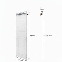 Écran LED Transparent Adhésif Géant pour Publicité Extérieure P5 P6.25 P8 P10 P15 P20, Film Flexible, Fournisseur d'Affichages LED 3D