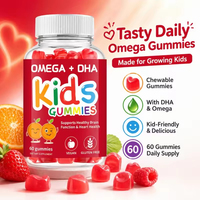 OEM Private Label Kinder Omega 3 6 9 DHA Gummies 60 stuks Hersenen & Hart Ondersteuning Vegetarisch Supplement
