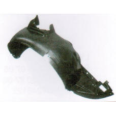 Revestimiento de Guardabarros Delantero para Citroën C3 2002-2005, Pieza de Repuesto de Plástico Negro - Product Image 1