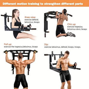 Stazione per allenamenti di tutto il corpo a <span class=keywords><strong>casa</strong></span> palestre al coperto multifunzionali a parete Pull Up Bar/mento Up bar - Product Image 4
