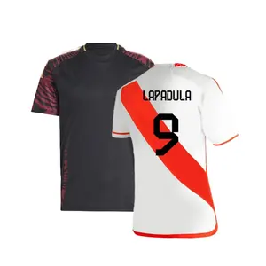 custom 2425Peru Soccer Jerseys Home Away Seleccion Peruana Cuevas PINEAU CARTAGENA Football Shirt