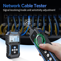 Localizador de Cables de Red NOYAFA NF-8209Pro, Medidor de Longitud, Verificador PoE, Detector de Fallas CAT5/CAT6 RJ45, 1 Año de Garantía, Alta Precisión