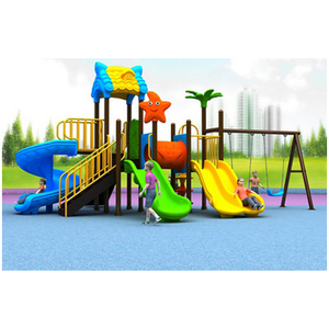 Scivolo e <span class=keywords><strong>Tunnel</strong></span> con Altalena per Parco Divertimenti all'Aperto Hanlin - Costruzione in Acciaio Inox e Fibra di Vetro, Capacità 8-20 Bambini - Product Image 3