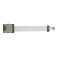 Adaptador de Lector de Tarjetas TF Macho a SD Hembra con Orificios para Tornillos M2 para Montaje Extensor con Orificios para Tornillos de Fijación