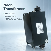 Transformateur néon toroïdal haute tension ZHHN NT-1530-120 15kV 12kV 10kV 30mA 450VA pour enseignes néon 110V 120V 220V 240V AC