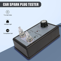 Testeur de système d'allumage Testeur d'étincelle de voiture Testeur de bougie d'allumage Détecteur de bobine automobile Outil de test de diagnostic de fil