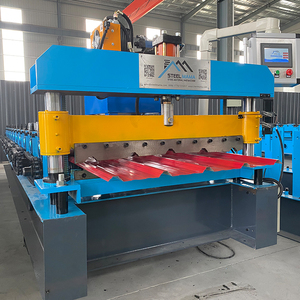 機械ラインを作る台形屋根ふき鉄板中国ホット販売タイプ840 IBR冷間圧延成形機 - Product Image 2