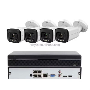 Système de caméra CCTV IP POE d'origine <span class=keywords><strong>DaHau</strong></span> pour extérieur, 4K 8MP Wizsense, kit NVR 8 canaux 16 canaux, dissuasion active, audio bidirectionnel - Product Image 2
