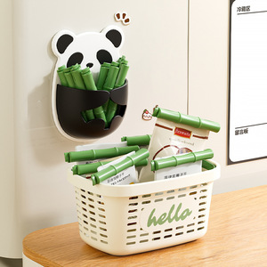 Panda Sealing Clip Magnetic Refrigerator Wall Mount Bag Snack Storage Moisture Proof Dust Proof Cute Novelty Multifunction - Product Image 2
