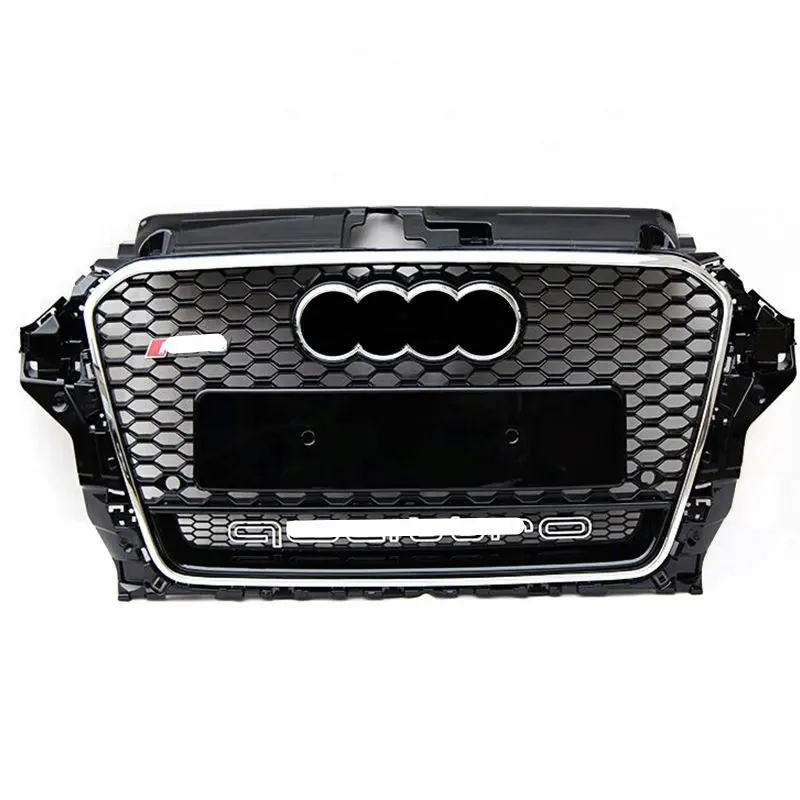 Grille de beauté haut de gamme pour Audi A3 8v mise à niveau vers le style de calandre Rs3 et la période applicable est de 2013 à 2016