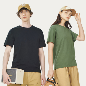 T-shirt vierge uni en gros, personnalisable avec logo de marque, 180 GSM, 100 % coton, coupe oversize, grandes tailles, unisexe, pour homme - Product Image 2