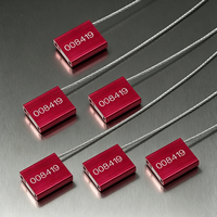 Câble de sécurité en acier galvanisé Ziwei CH202 2,5 mm, réglable, conforme à la norme C-TPAT, pour camions, remorques et conteneurs