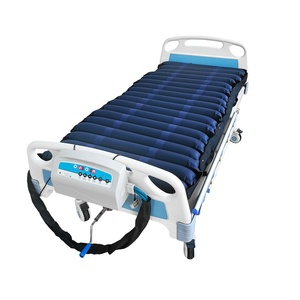 Cama de <span class=keywords><strong>hospital</strong></span> Senyang impermeable azul ondulación resistente alivio de presión con colchón de espuma viscoelástica - Product Image 1