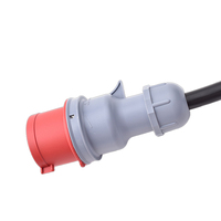 Enchufes y Tomas Industriales Tiantai T01 IP55 Resistentes al Agua, Macho y Hembra, 16A 3P 4P 5 Pines 220V/380V, de Goma/PVC, Gran Venta