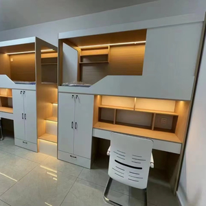 Camas de Madera de Estilo Moderno Fabricadas en Fábrica para Apartamentos, Hoteles, Escuelas, para Uso en Dormitorios, Inspiradas en Cápsulas y Módulos de Dormir - Product Image 2