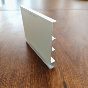 Wall Mount Modern Matt White Aluminum LED Skirting Board Moulding Light with PVC Baseboard Lighting Channel System - Product Image 6