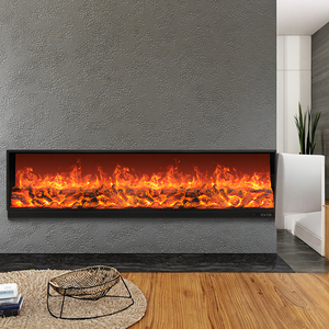 <span class=keywords><strong>Chimenea</strong></span> eléctrica de 90 pulgadas con soporte de <span class=keywords><strong>madera</strong></span> de 100 "nueva y original debajo del televisor - Product Image 3