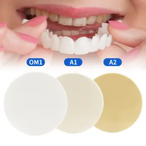 Consommables dentaires Matériau de placage à pression Plastique Tpu Feuille d'alignement transparente Doux Dur 120 mm Feuilles d'alignement 1 mm Roundy