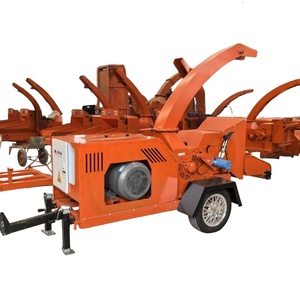 40hp 50hp 80hp 100hp mesin penghancur diesel Mini melubangi kayu mesin pengiris pohon cabang kecil perayap mesin penghancur kayu - Product Image 3