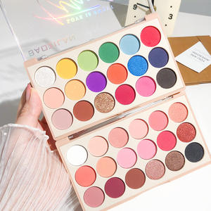 Venta al por mayor 18 colores carnaval <span class=keywords><strong>paleta</strong></span> <span class=keywords><strong>de</strong></span> <span class=keywords><strong>sombras</strong></span> <span class=keywords><strong>de</strong></span> ojos multicromo sombra <span class=keywords><strong>de</strong></span> ojos prensado bajo moq <span class=keywords><strong>paleta</strong></span> <span class=keywords><strong>de</strong></span> <span class=keywords><strong>sombras</strong></span> <span class=keywords><strong>de</strong></span> ojos personalizada - Product Image 2