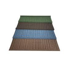 Tuiles de toiture <span class=keywords><strong>en</strong></span> métal revêtues de pierre de style moderne, couleur grise, tôle ondulée <span class=keywords><strong>en</strong></span> aluminium-zinc, prix d'usine pour hôtels et usines - Product Image 5