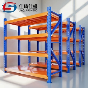 Scaffalatura Metallica Stabile Antiruggine a <span class=keywords><strong>Ripiani</strong></span> Regolabili, Standard Media Portata con Divisori per Magazzino e Stoccaggio - Product Image 2