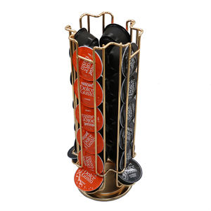 <span class=keywords><strong>Support</strong></span> à capsules de café rotatif en métal or rose pour <span class=keywords><strong>Dolce</strong></span> <span class=keywords><strong>Gusto</strong></span> - Product Image 5