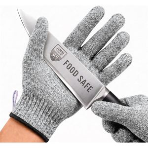 Safe Cut Resistant <b>Gloves</b> <b>Food</b> Grade Kitchen Safety <b>Gloves</b> For Chef Meat Cutting - Product Image 6
