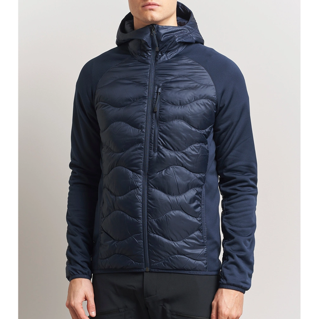 VV Customizable Men's Thin Down-Filled Hybrid Jacket Lightweight Slim Fit Padding Jacket for Men