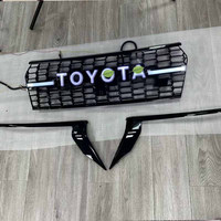 Grille LED Stream pour Toyota Prado FJ150 LC150 2018-2023, grille de pare-chocs avant, grille d'admission d'air, accessoires extérieurs automobiles