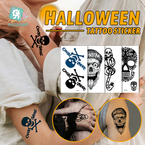 47 Pegatinas de Tatuajes Temporales 3D de Halloween con Diseño de Sangre de Zombi <span class=keywords><strong>para</strong></span> Labios y Manos, Accesorios de Halloween, Tatuajes Falsos de <span class=keywords><strong>Cicatrices</strong></span> - Product Image 4
