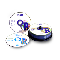 CD-R vierges en vrac de qualité supérieure, prix d'usine, 700 Mo, 80 min, 52x, personnalisables et abordables