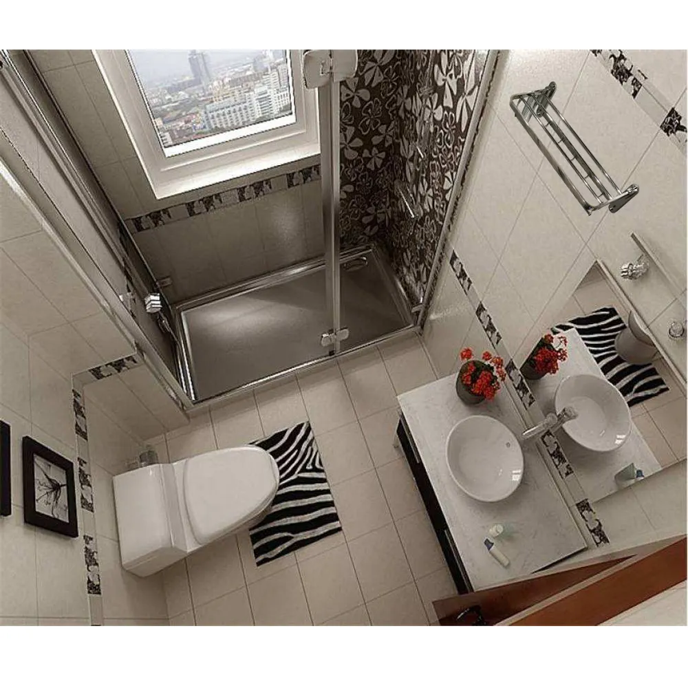 Modern Bathroom Shower And Toilet Cabin Prefab Modular Integrated Shower Room Complete Bathroom Units