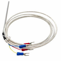Sonde thermocouple blindée de type R haute précision, sonde de mesure de température industrielle