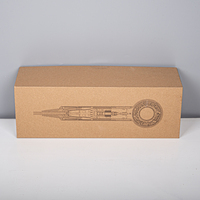 Boîte d'emballage de produit électronique de luxe avec logo personnalisé, gaufrage, impression sur papier ondulé, pour baskets