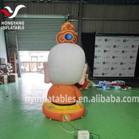 Modèle gonflable géant culturel chinois pour fêtes, événements et promotions sur le thème des divinités traditionnelles