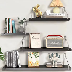 Étagères flottantes réglables en bois MDF Supports de rangement muraux de <span class=keywords><strong>cuisine</strong></span> adaptés aux enfants pour la literie Unités de présentation de la salle de bain <span class=keywords><strong>Cuisine</strong></span> à domicile - Product Image 5