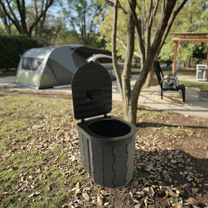 Toilette à compost pliable portable pour les aventures en plein air - pour la randonnée, l'escalade, les excursions, le camping décontracté - Product Image 6