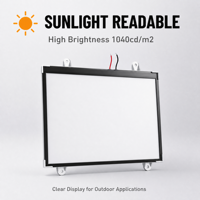 Qualitäts-LED-LCD-Hintergrundbeleuchtungseinheit in Maßanfertigung 7,7 Zoll Weiß OEM ODM Direktvertrieb Industrielles Display-Panel