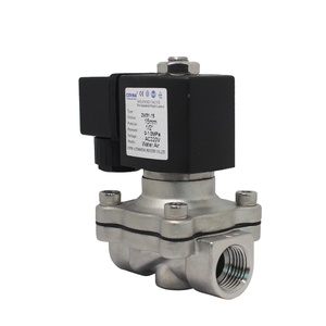 Válvula Solenoide Mini de Acero Inoxidable COVNA para Agua y Aire, DN20 3/4 Pulgadas, 2 Vías, 12V 24V, Normalmente Cerrada, Pedido Urgente - Product Image 1