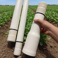 TUYAU DE PUITS PROFOND RÉSISTANT AUX PRODUITS CHIMIQUES ET À LA CORROSION UPVC POUR POMPE À EAU Submersible PROFONDEUR DE TUYAU DE PUITS À 350 MÈTRES