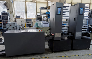 Office NCR Paper Collating Machine Table Top Small Paper Gathering Machine 24 Stack Paper Collator for Printing Shop - Product Image 5