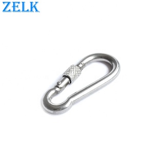 خطاف زنبرك من الفولاذ المقاوم للصدأ مع صامولة متشابكة - Product Image 6