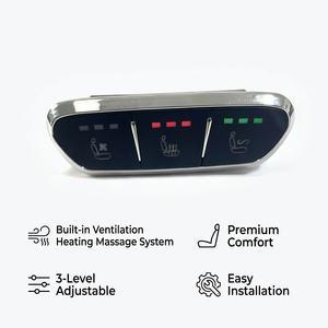 Kit de Modificación Integrado para Asientos de Auto con Ventilación, Calefacción y Masaje de 4 Puntos, Estilo Audi, <span class=keywords><strong>Precio</strong></span> de Fábrica al por Mayor - Product Image 4