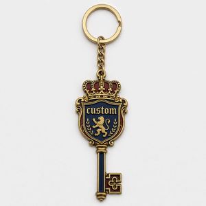 Llaveros Personalizados de Fabricante, Llaveros Vintage, Corona de Reino Medieval, Souvenir, Llavero de Aficionado Real - Product Image 3