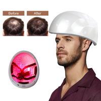 Casque de croissance des cheveux LLLT Laser PDT de qualité médicale thérapie par la lumière rouge Led bonnet de croissance promotionnel pour le traitement de la perte de cheveux