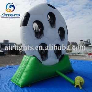 Portería de fútbol inflable para juego deportivo de tiro personalizado de 12' - Product Image 5
